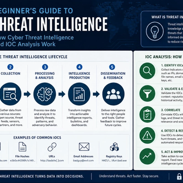 Beginner's Guide to Threat Intelligence: How Cyber Threat Intelligence and IOC Analysis Work