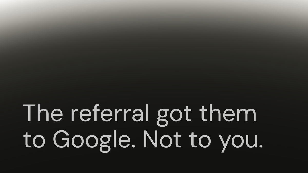 Your Referrals Are Working. Your Website Is Letting Them Down.