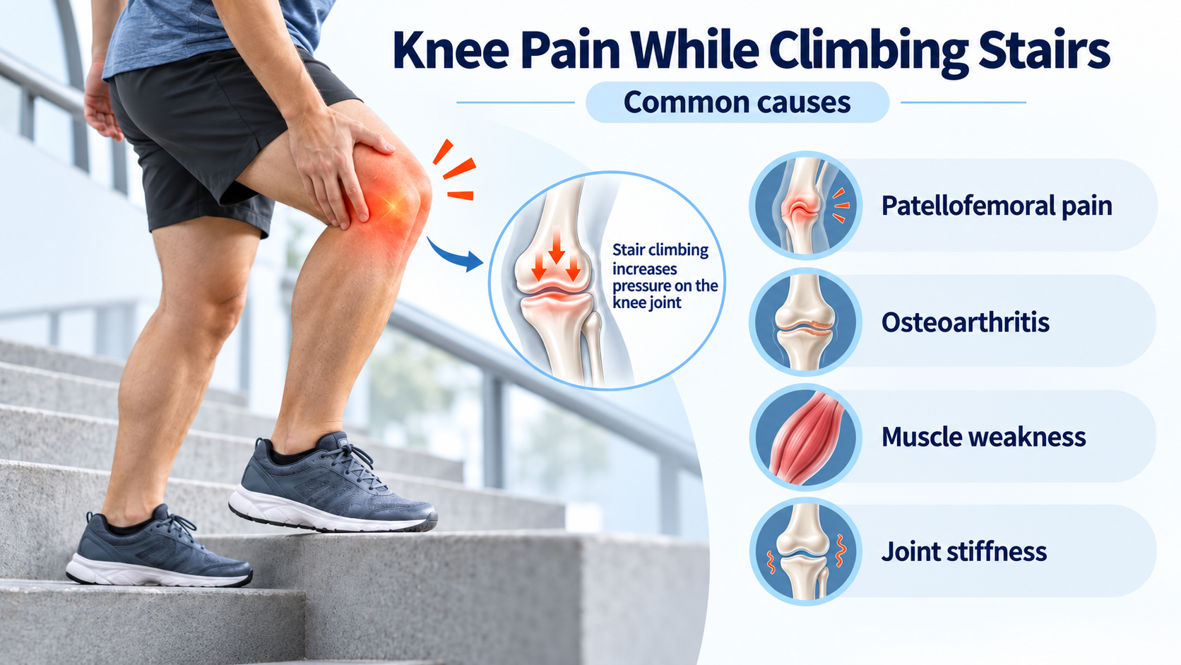 Knee Pain While Climbing Stairs