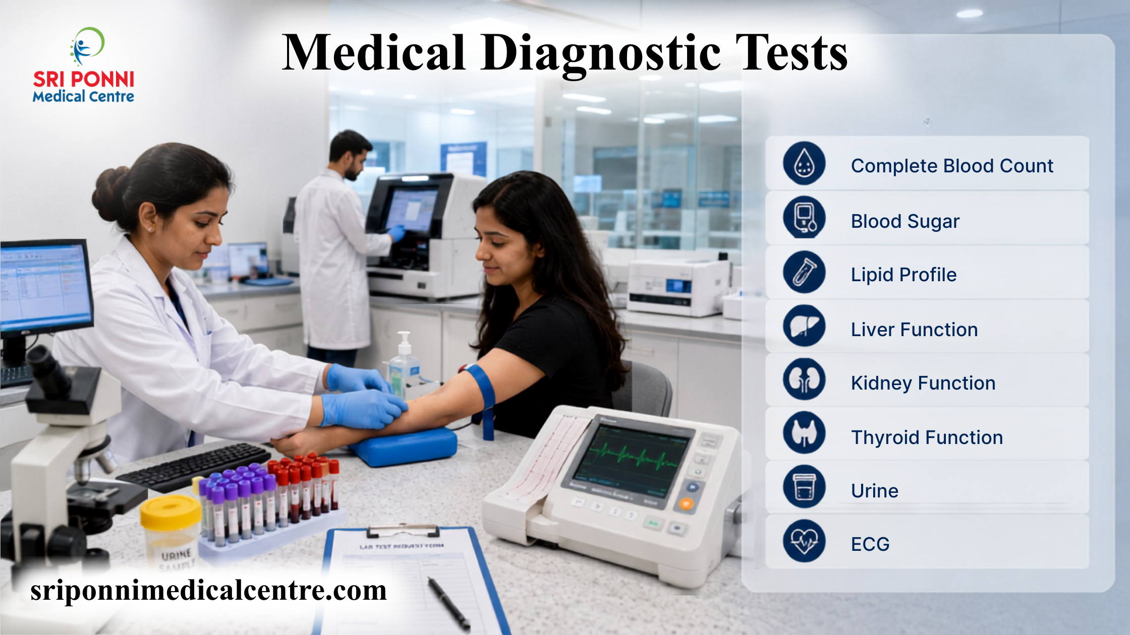 Common Medical Diagnostic Tests and What They Detect?
