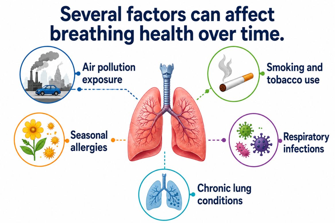 breathing health affecting factors