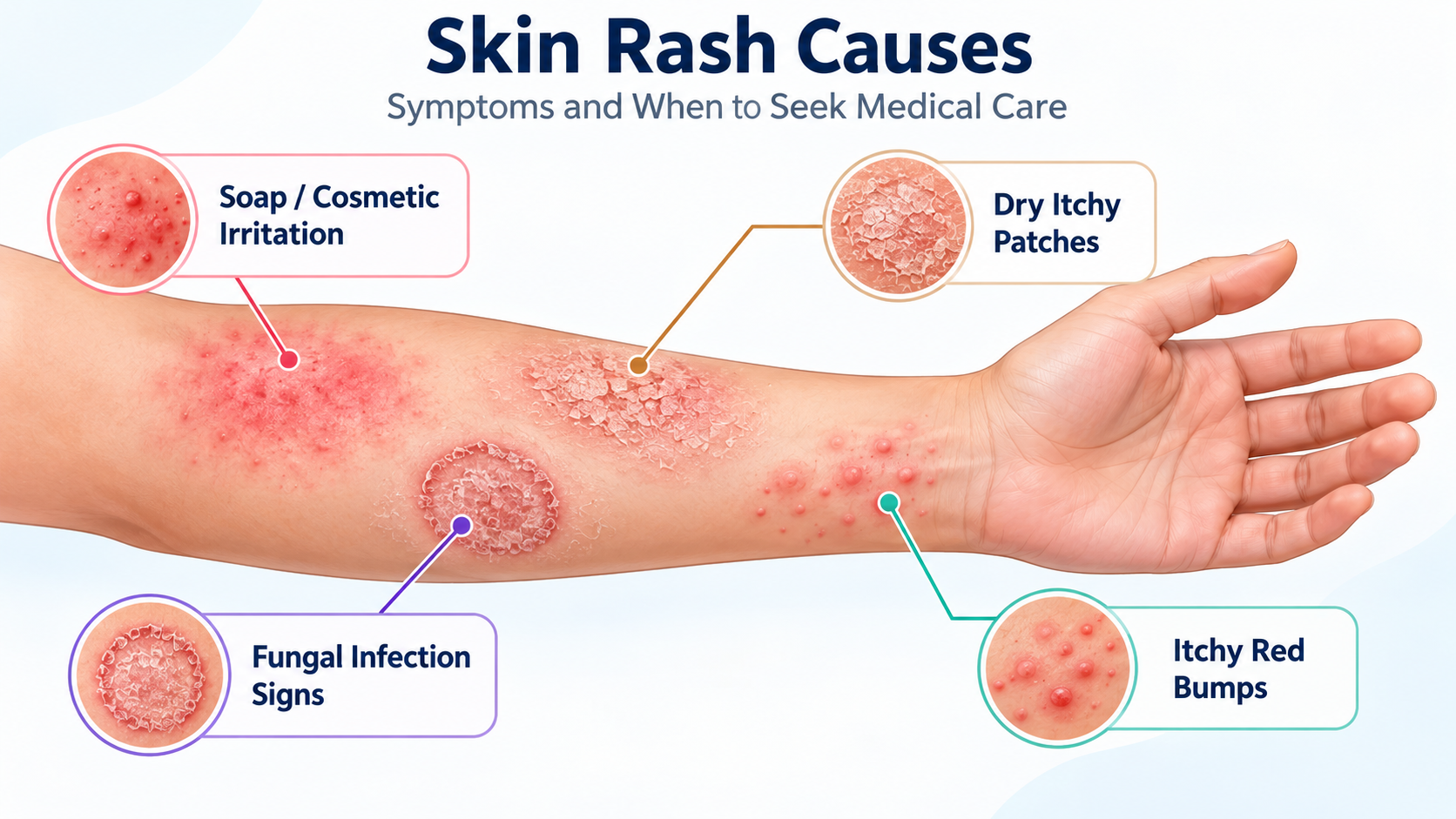 skin rash causes
