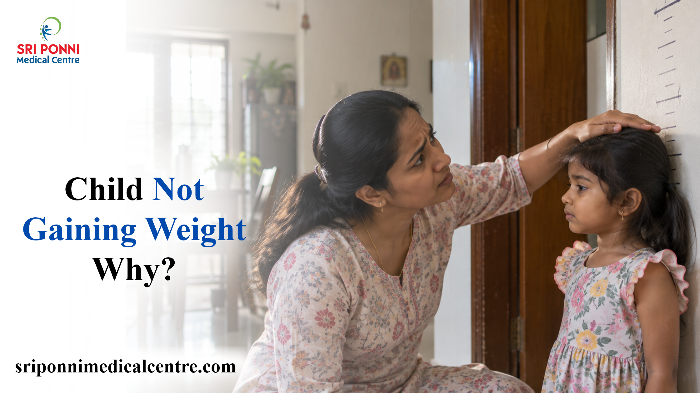 Child not gaining weight why: when should growth be checked?