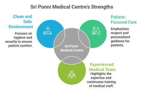 Healthcare Services in Velur provided by Sri Ponni Medical Centre with experienced doctors, modern diagnostics, preventive care, and patient-friendly treatment support.