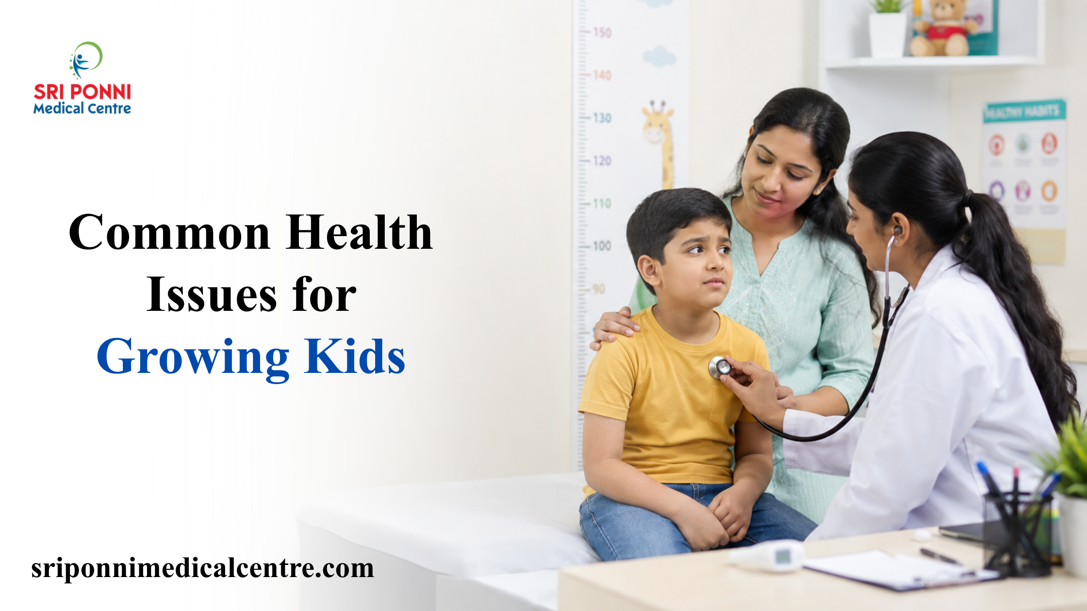 Common Health Issues Parents Should Watch for in Growing Kids