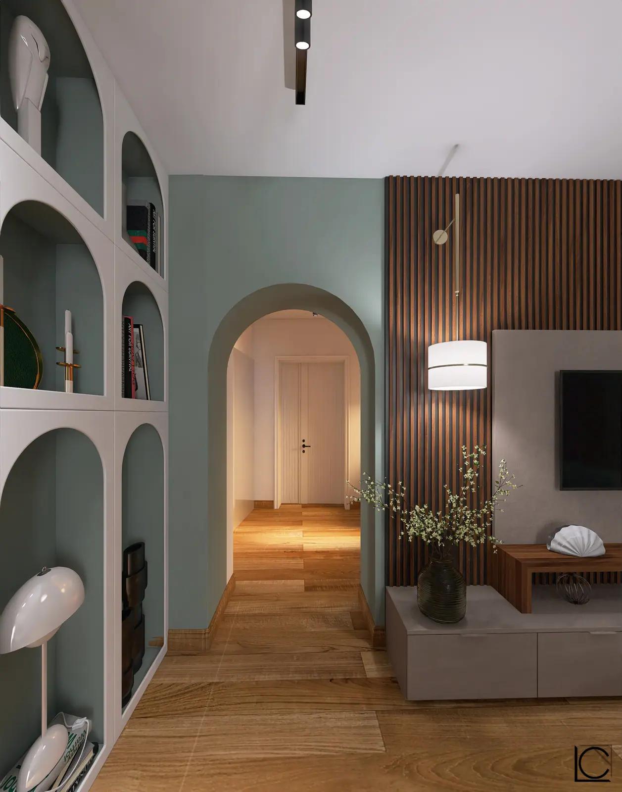 Casa degli archi verdi — vista 01