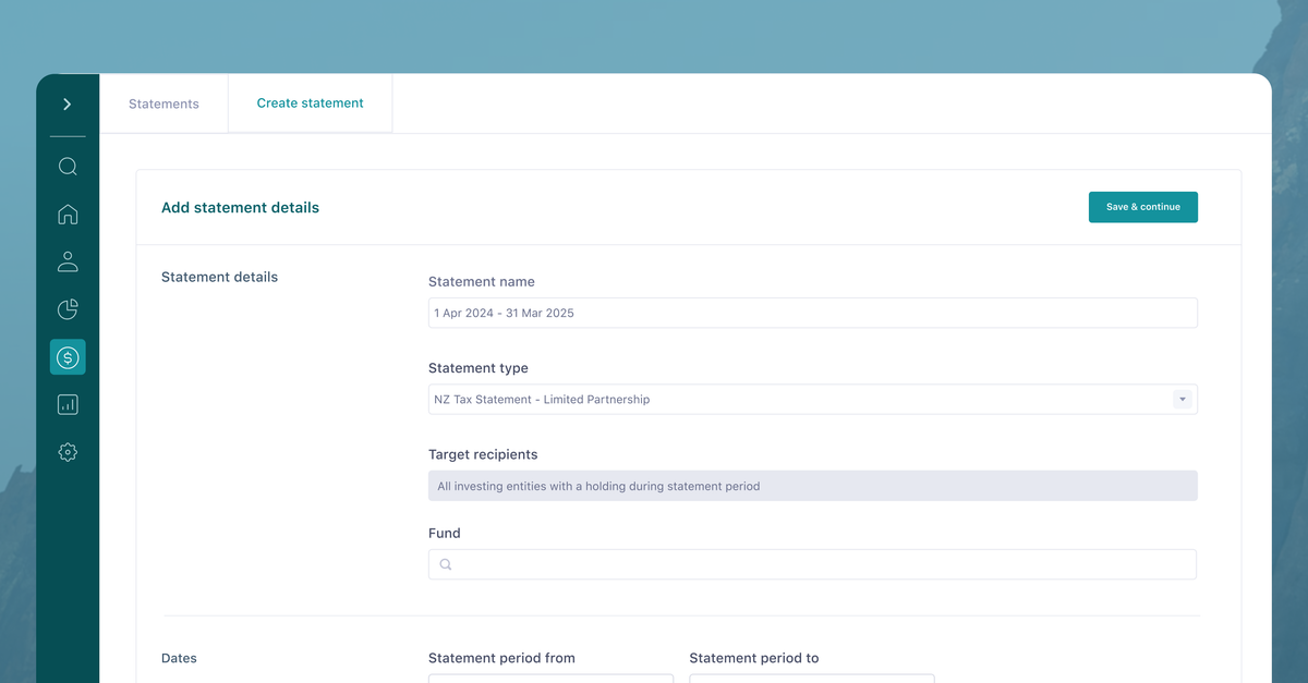 Just Released - Statements Module | Caruso