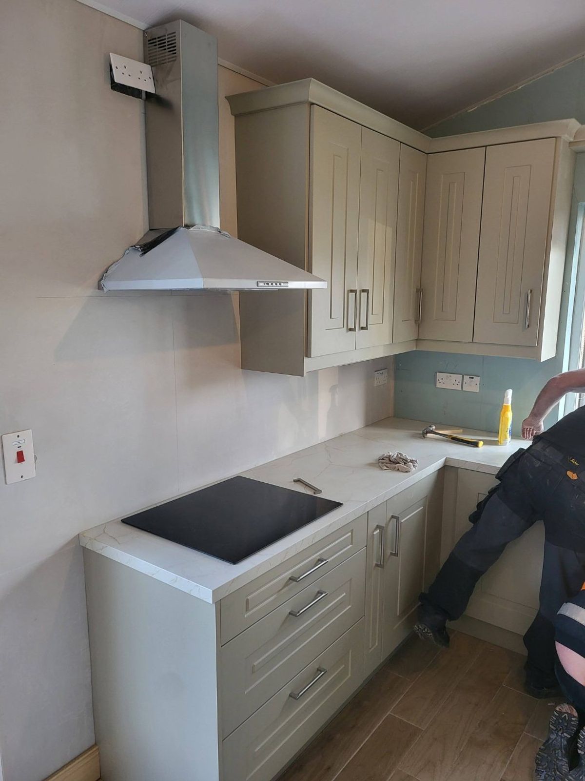 Induction Kitchen Fit-Out — joinery by Reilly