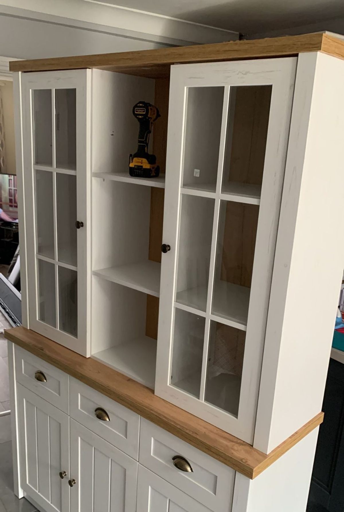 Oak & Cream Welsh Dresser — joinery by Reilly