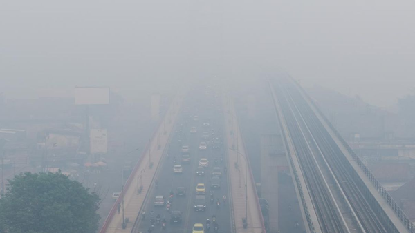 Polusi Udara di Palembang Capai AQI 688 Terkategori 'Berbahaya'