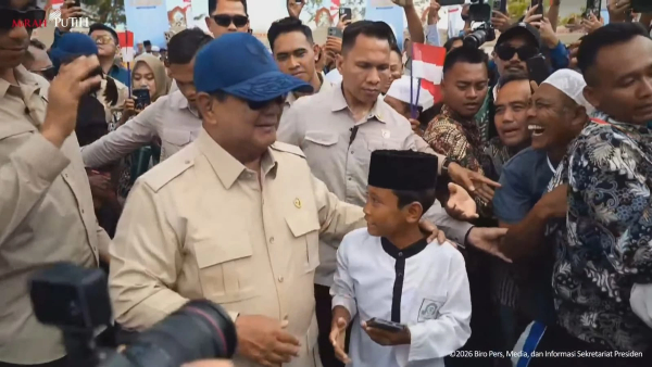 Prabowo Sampaikan Rasa Terimakasihnya Kepada Warga NTB Atas Kesetiaan Dukungan Selama Pilpres