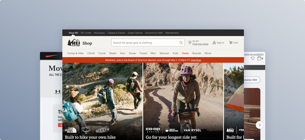 Sports Gear UX Research & Audits – Baymard Institute