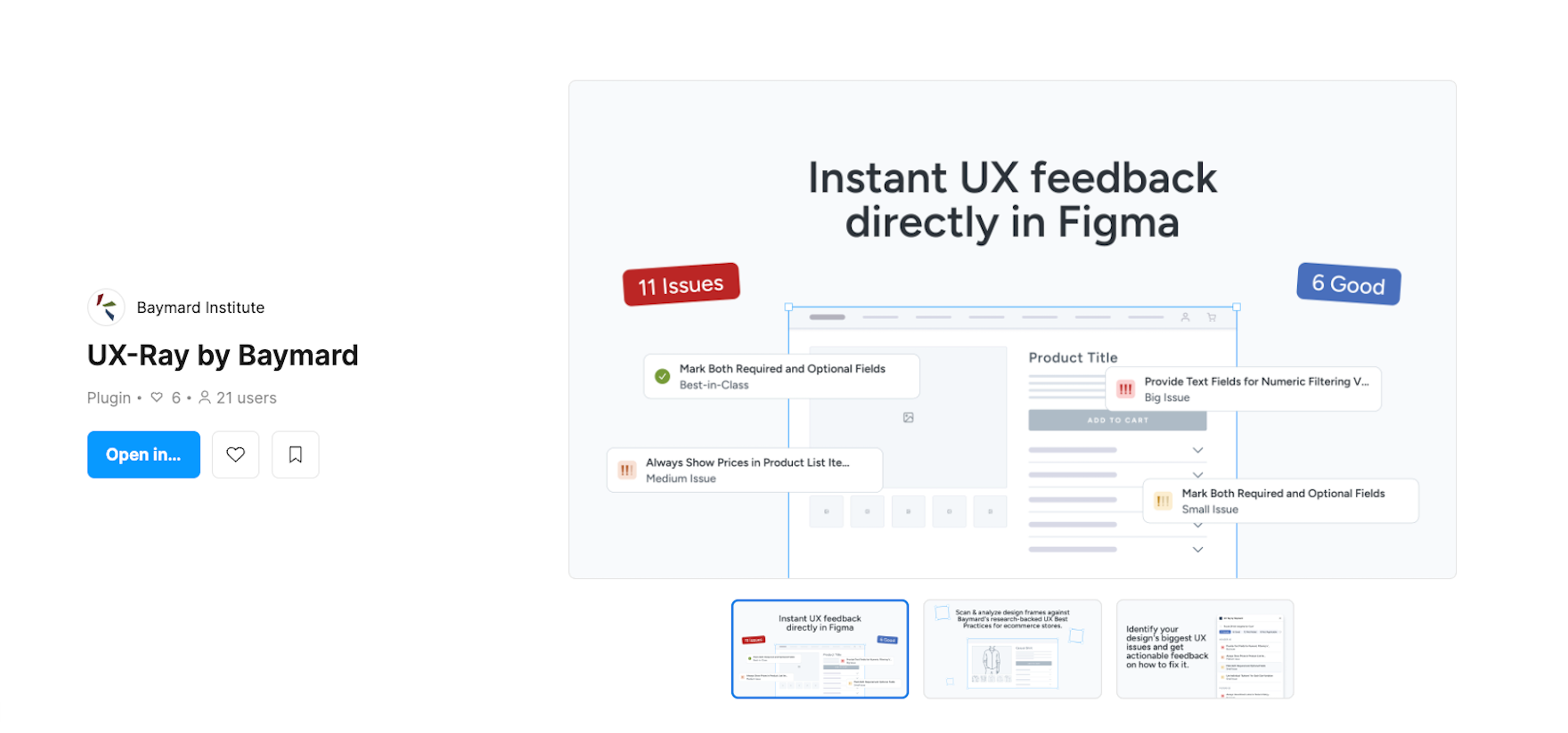 UX-Ray for Figma plugin graphic