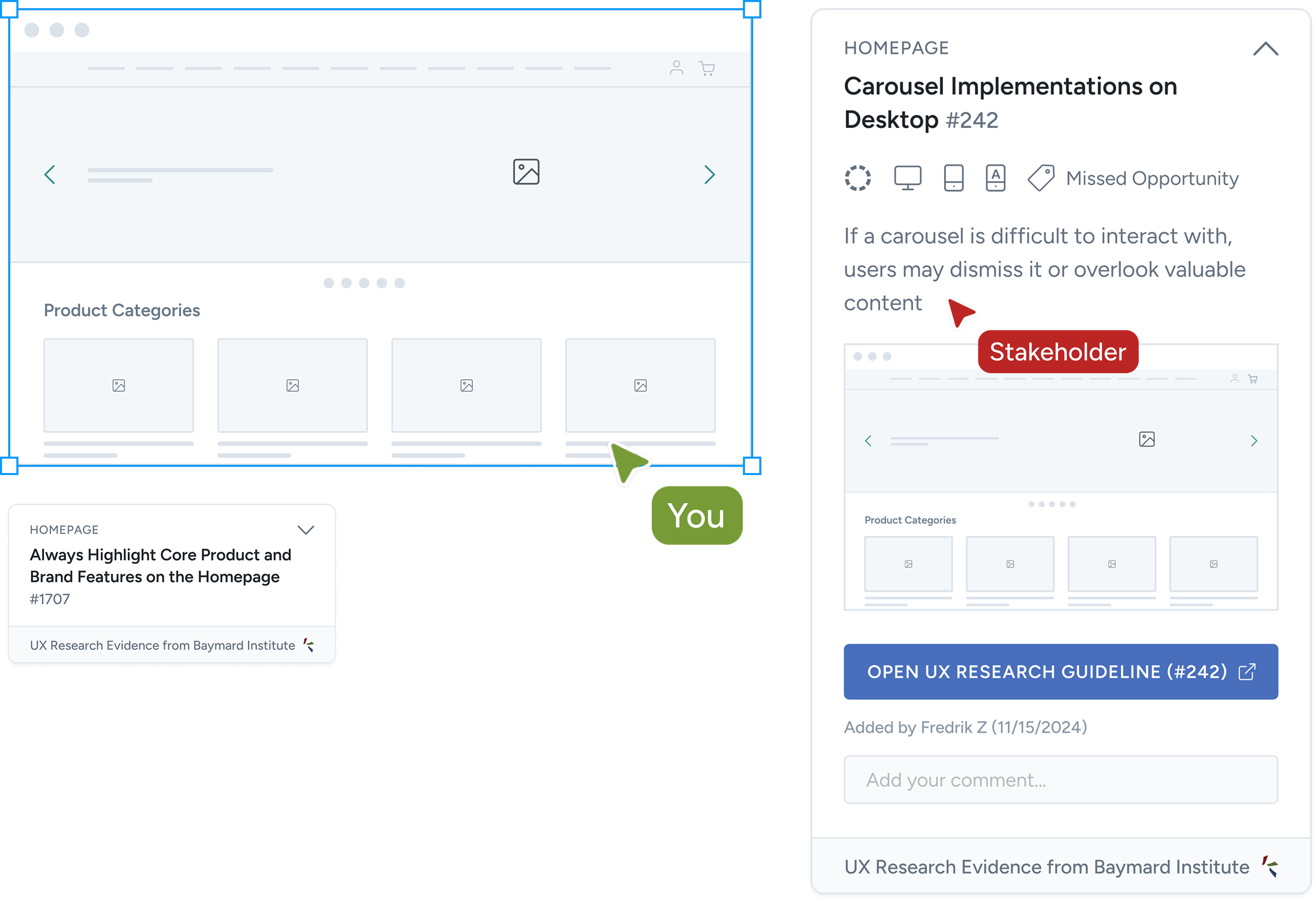 Justify UX Designs & Get Stakeholder Buy-In – Baymard