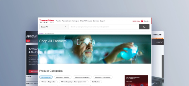 UX research findings mapped to a product detail page
