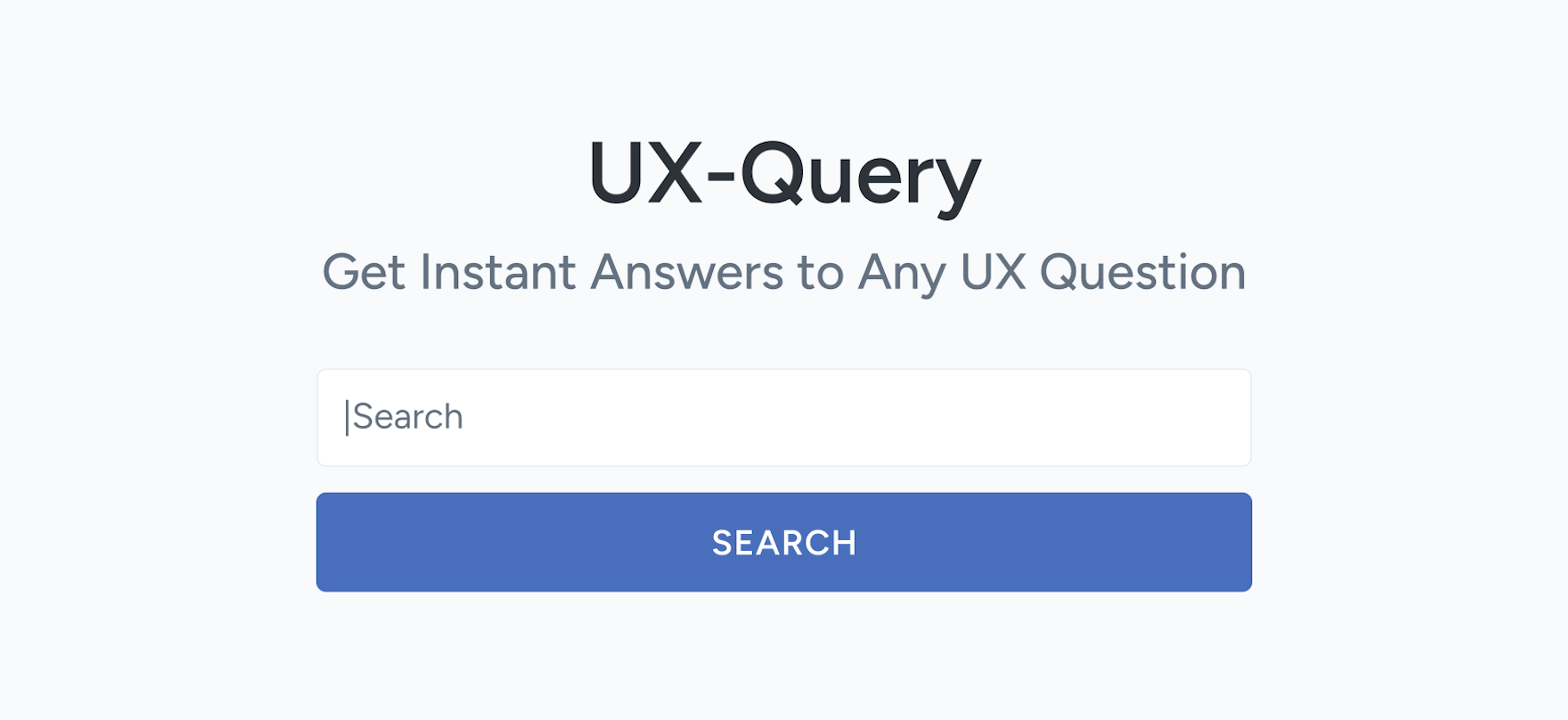 Baymard UX-Query