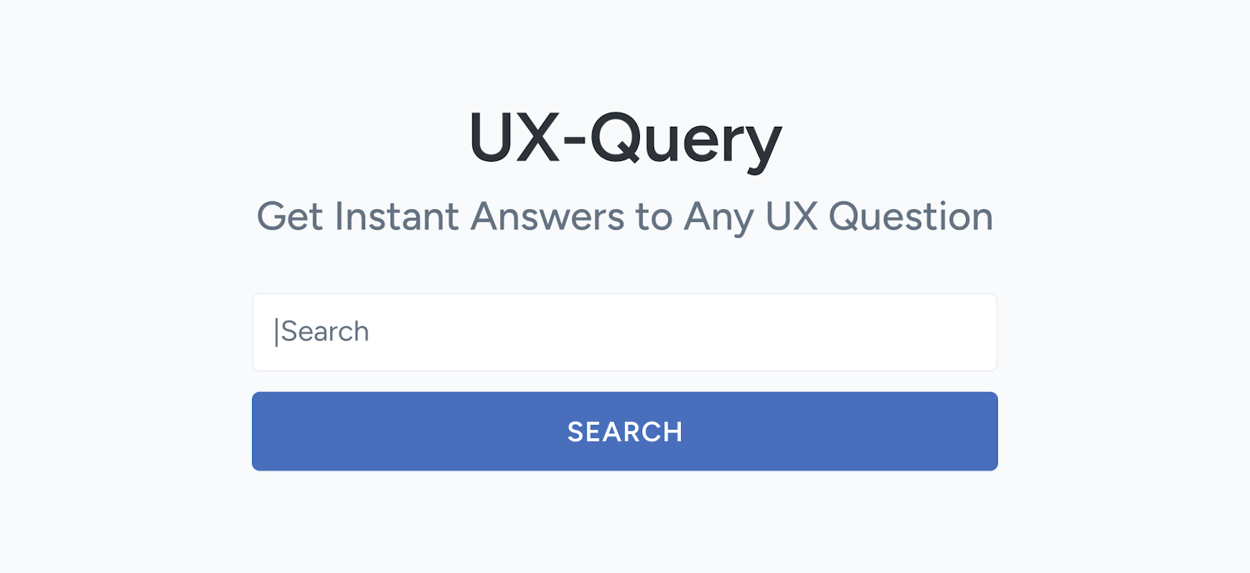 Baymard UX-Query