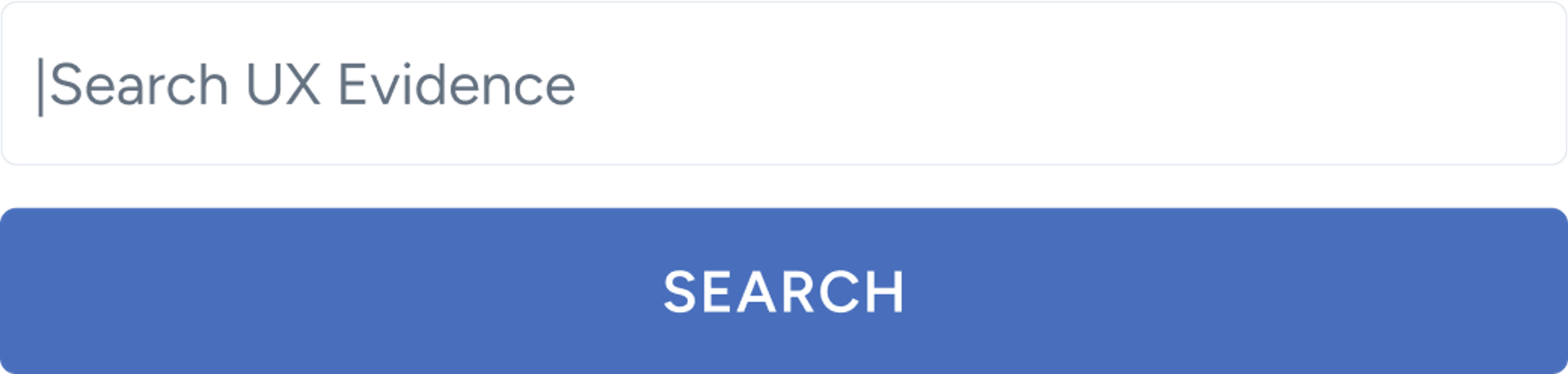 Search input and submit button