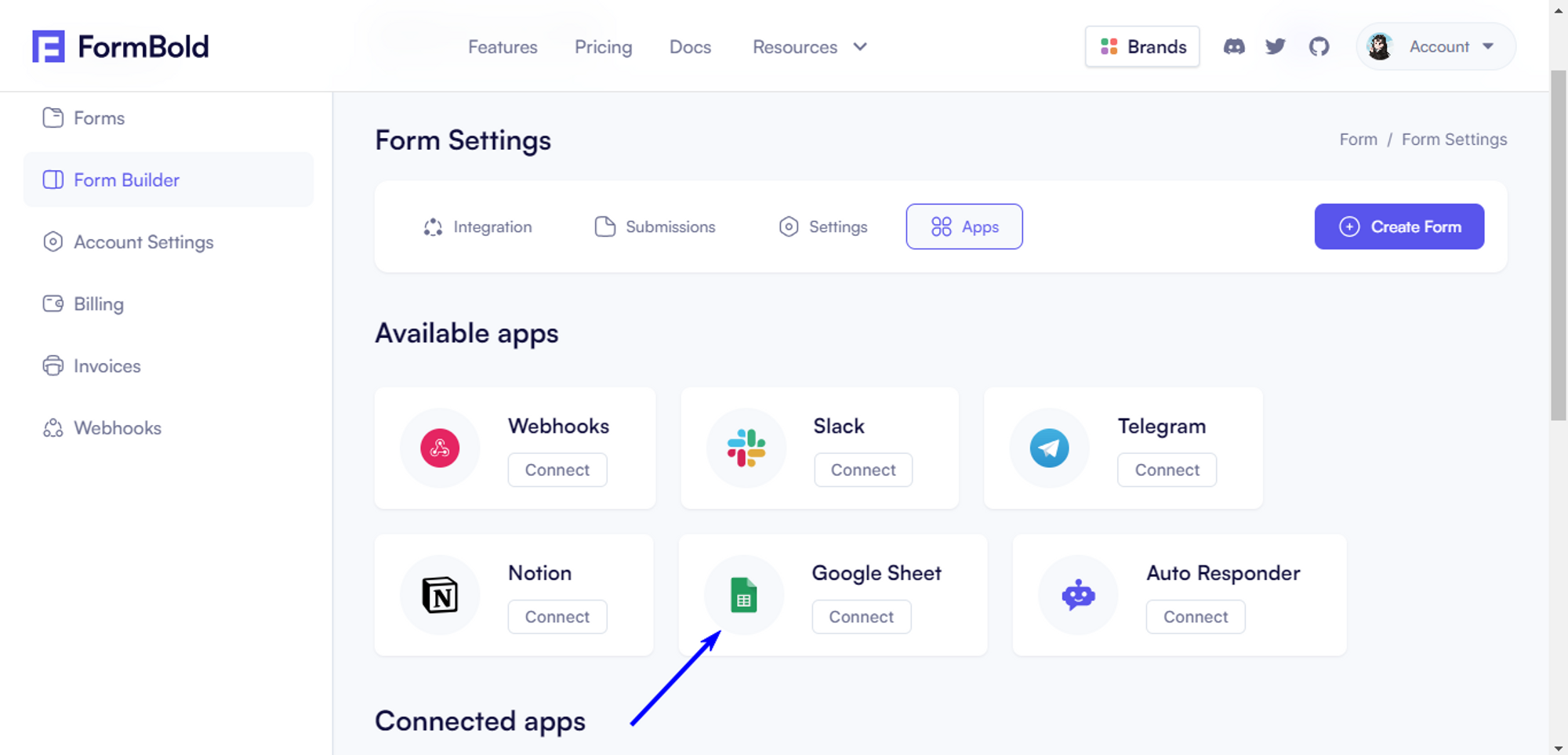 Connecting Apps