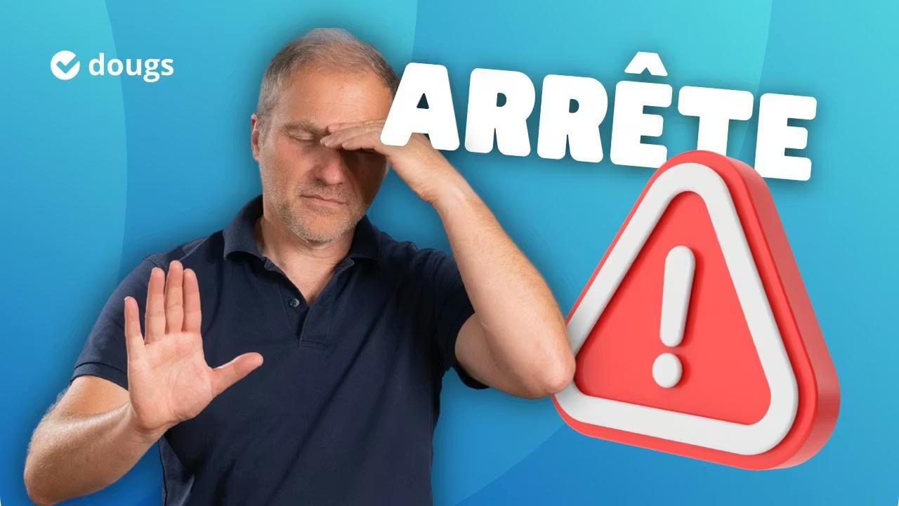 Entrepreneur : 4 erreurs à NE PAS REPRODUIRE quand on débute