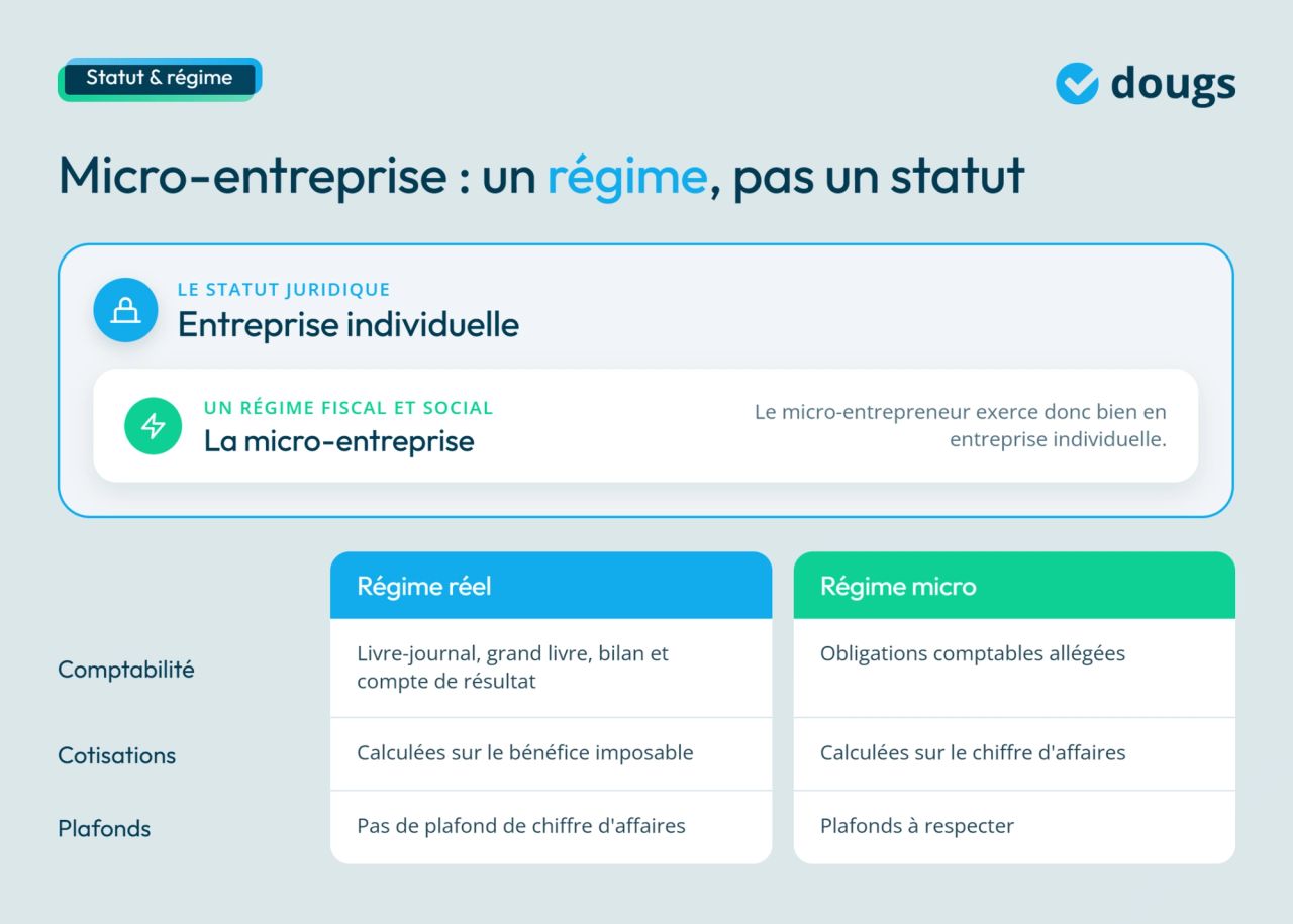infographie sur le régime d'une EI
