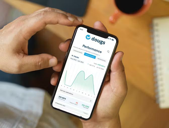 Infographie - Application Dougs