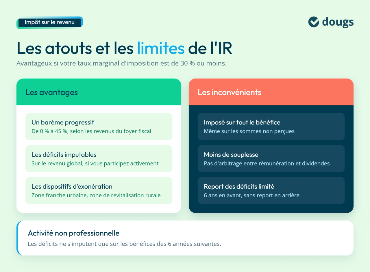 Atouts et limites de l'IR