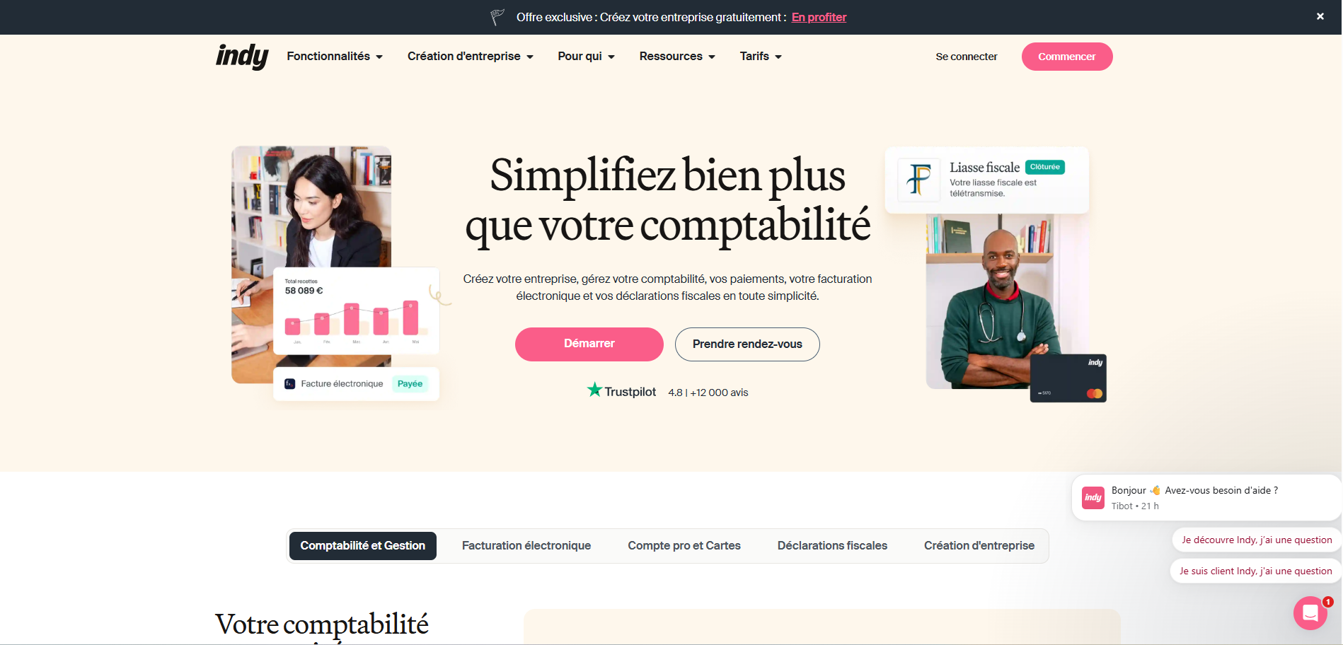 infographie interface Indy