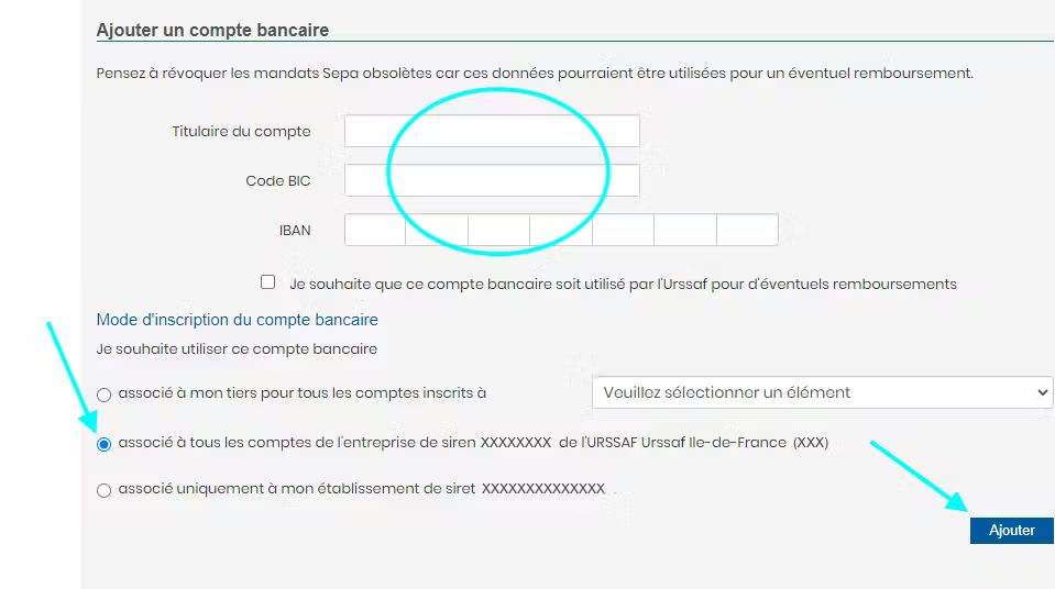 Illustration pour l'article : Déclarer son nouveau compte Qonto auprès des organismes fiscaux et sociaux (image 9/11)