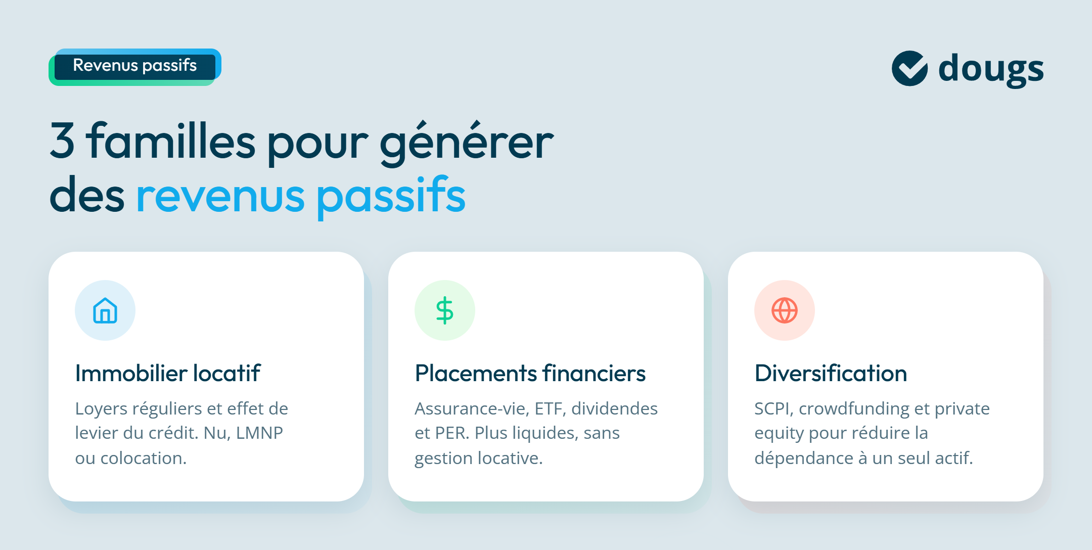 Stratégies d'investissement pour générer des revenus passifs : immobilier locatif, placements financiers et diversification
