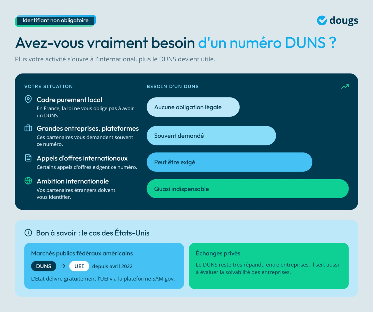 Infographie - Avez-vous vraiment besoin d'un numéro DUNS ?