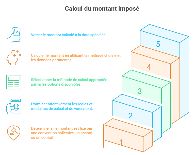 infographie calcul du montant imposé