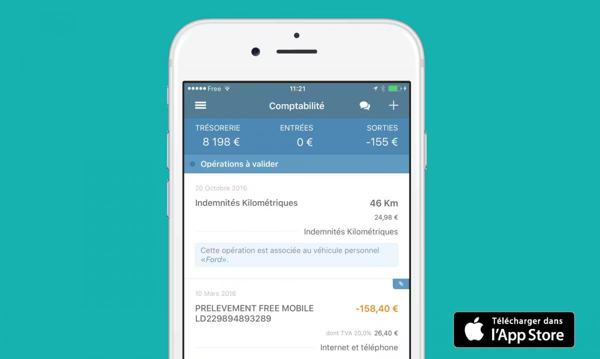 Gérer vos indemnités kilométriques avec votre IPhone