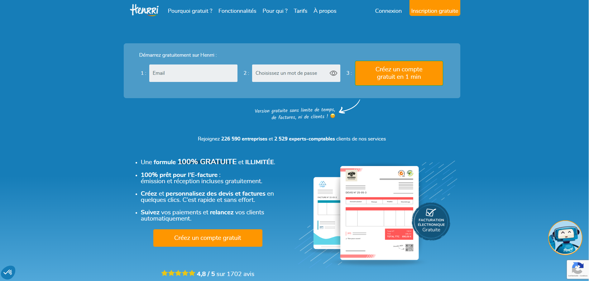 infographie interface Henrri