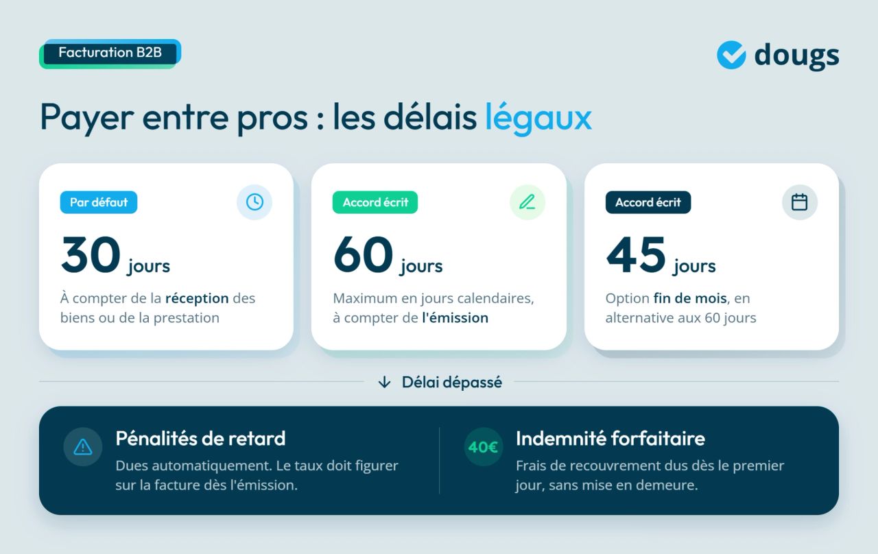 infographie facture B2B