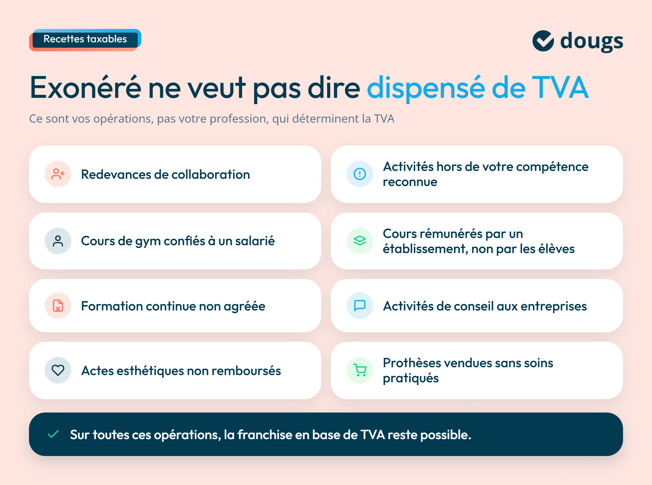 infographie recettes soumises