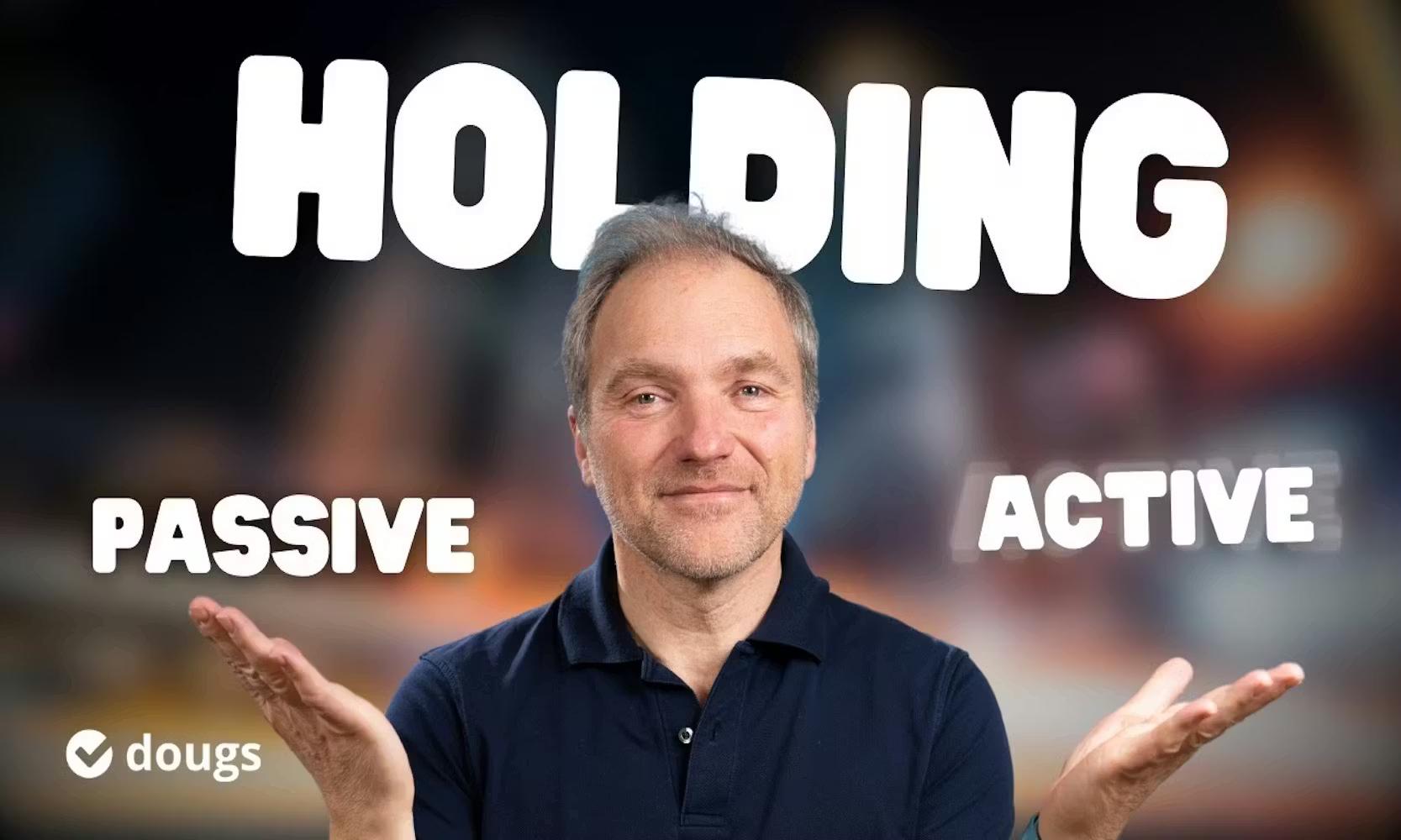 On t'aide à choisir entre holding PASSIVE et holding ACTIVE 🚀