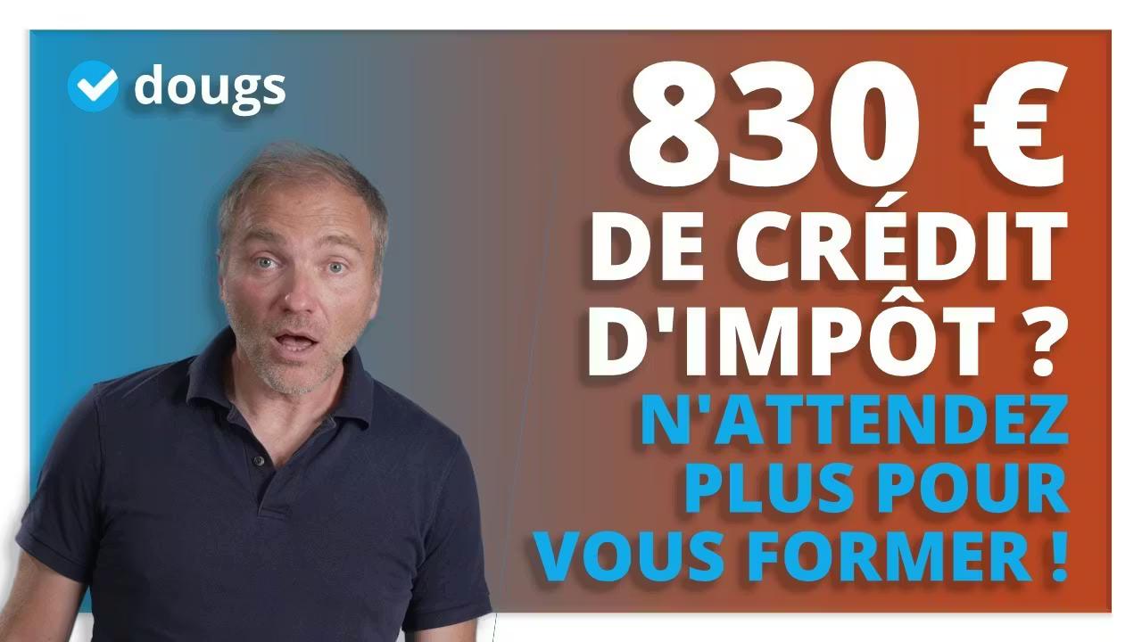 Crédit d'Impôt Formation Dirigeant : c'est super simple !
