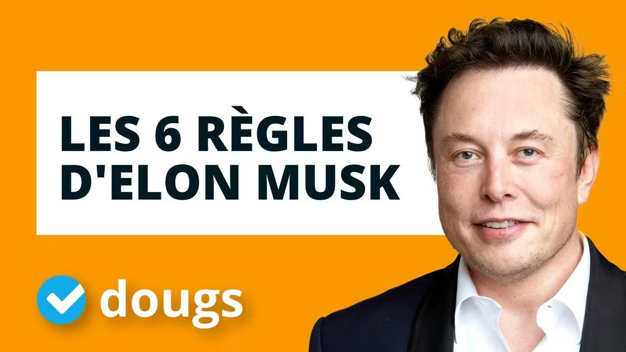 Les règles d'Elon Musk pour être plus efficace au travail