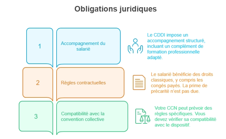 infographie obligations juridiques