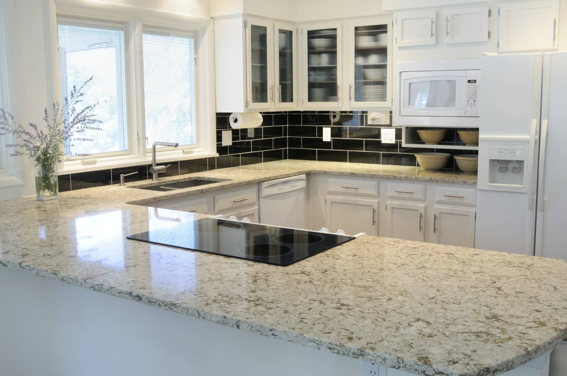 granite kitchen counter top