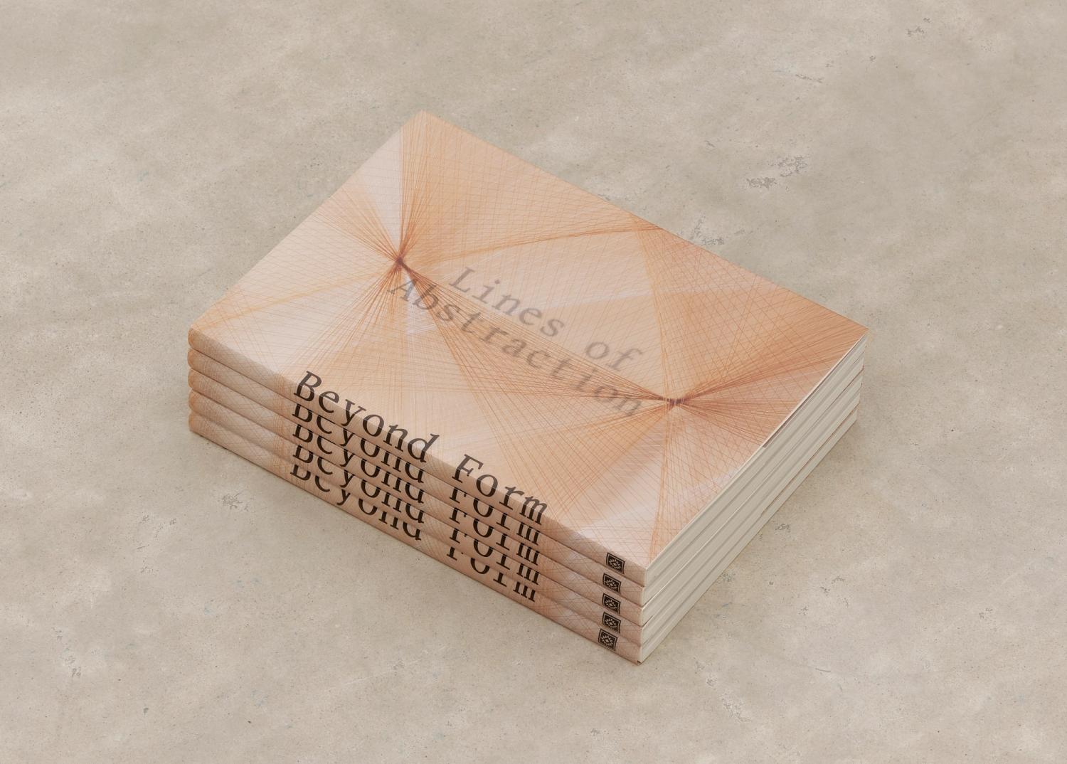 Cover of the Beyond Form Lines of Abstraction catalogue