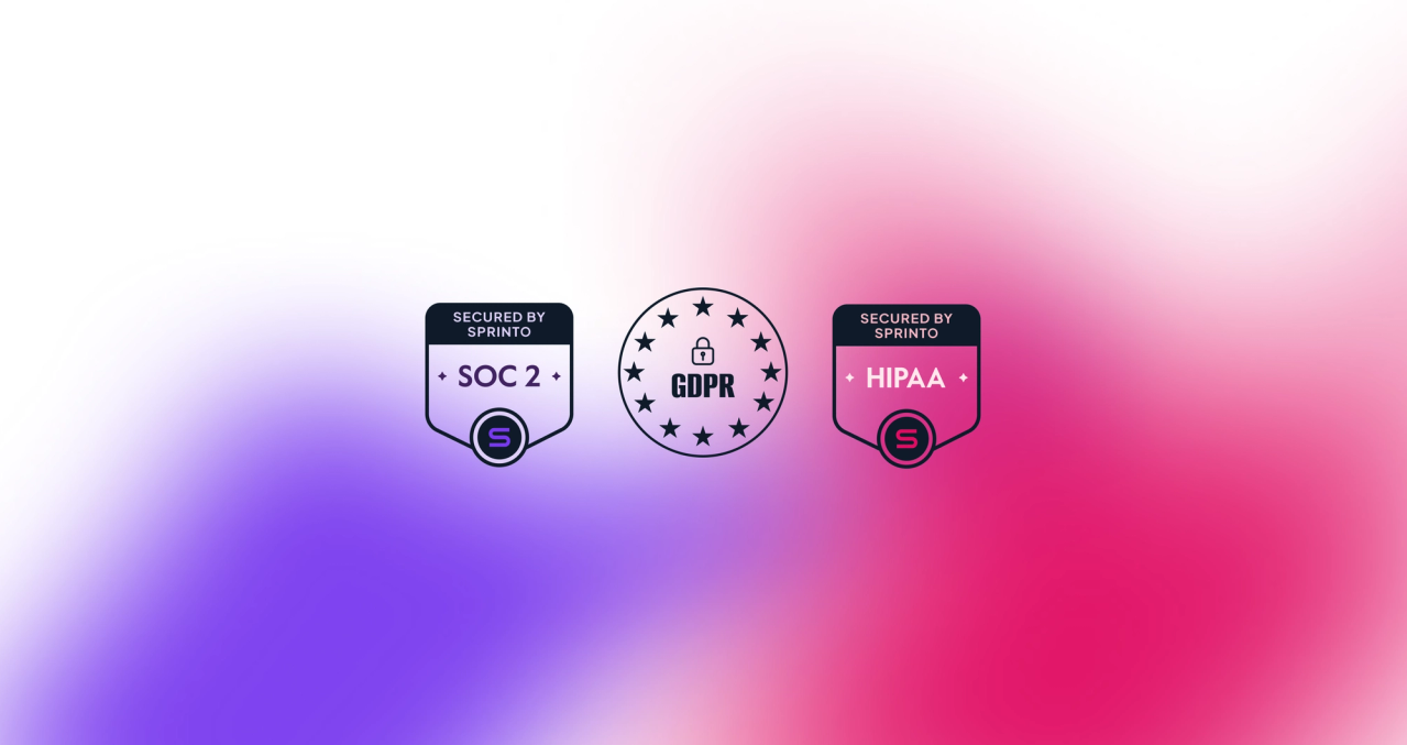 New Security Milestones: SOC 2, HIPAA, and GDPR