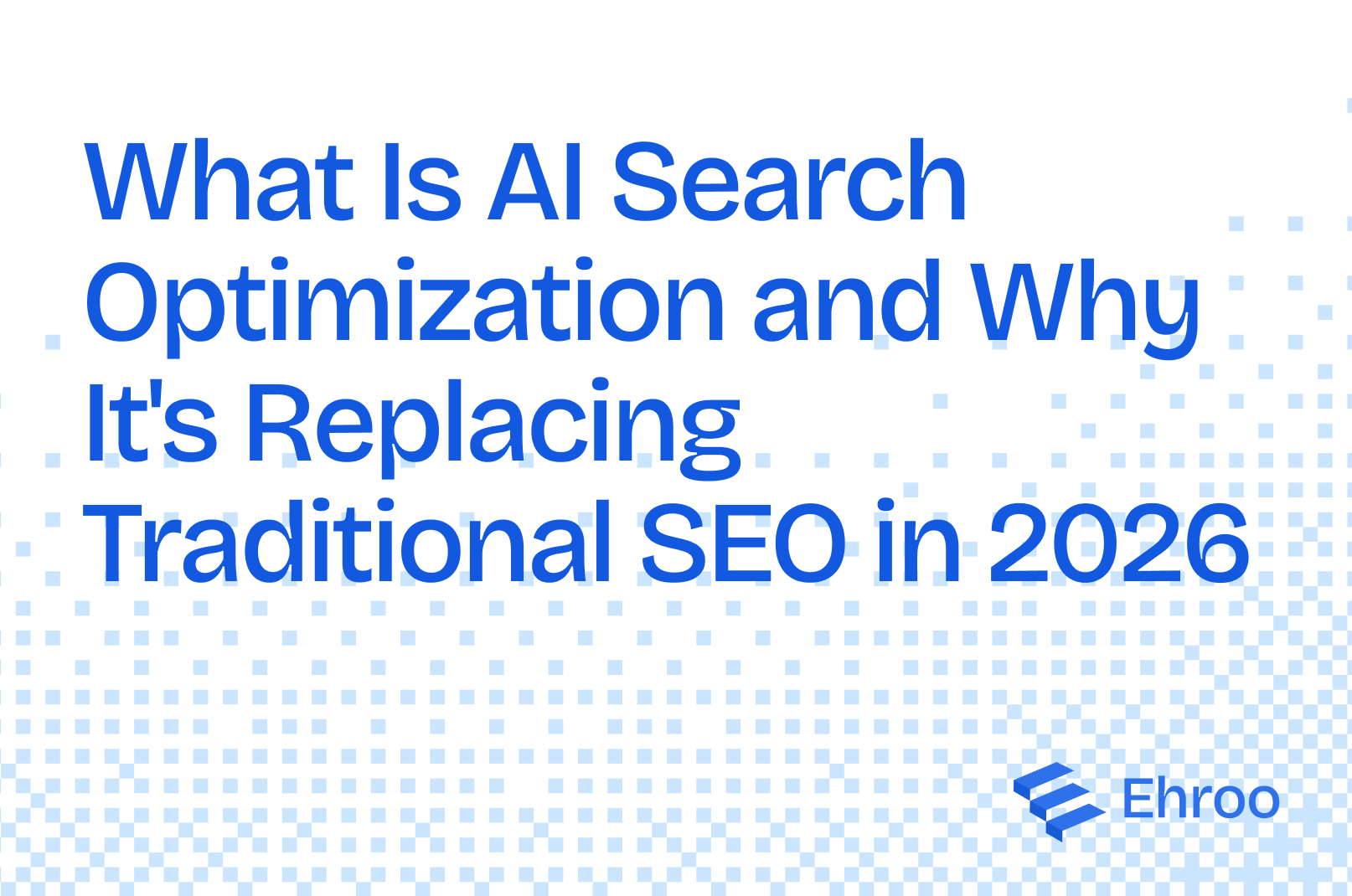 Ai search optimization
