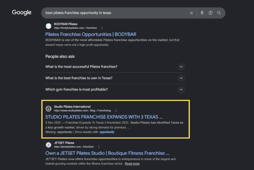 Search Ranking