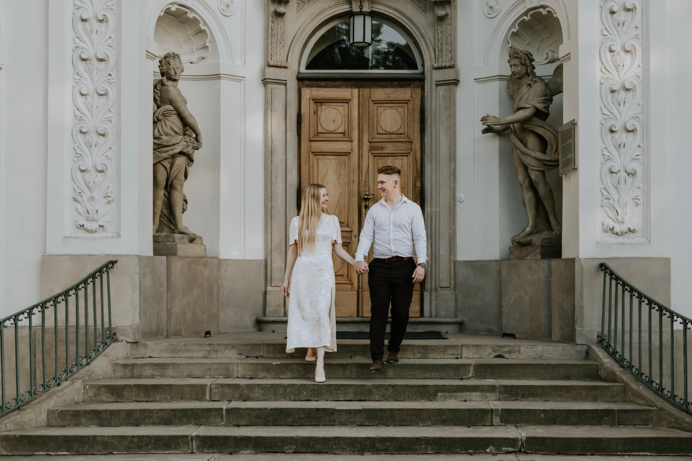 Sesja narzeczeńska Julia & Kacper — Łazienki Królewskie, zdjęcie 48