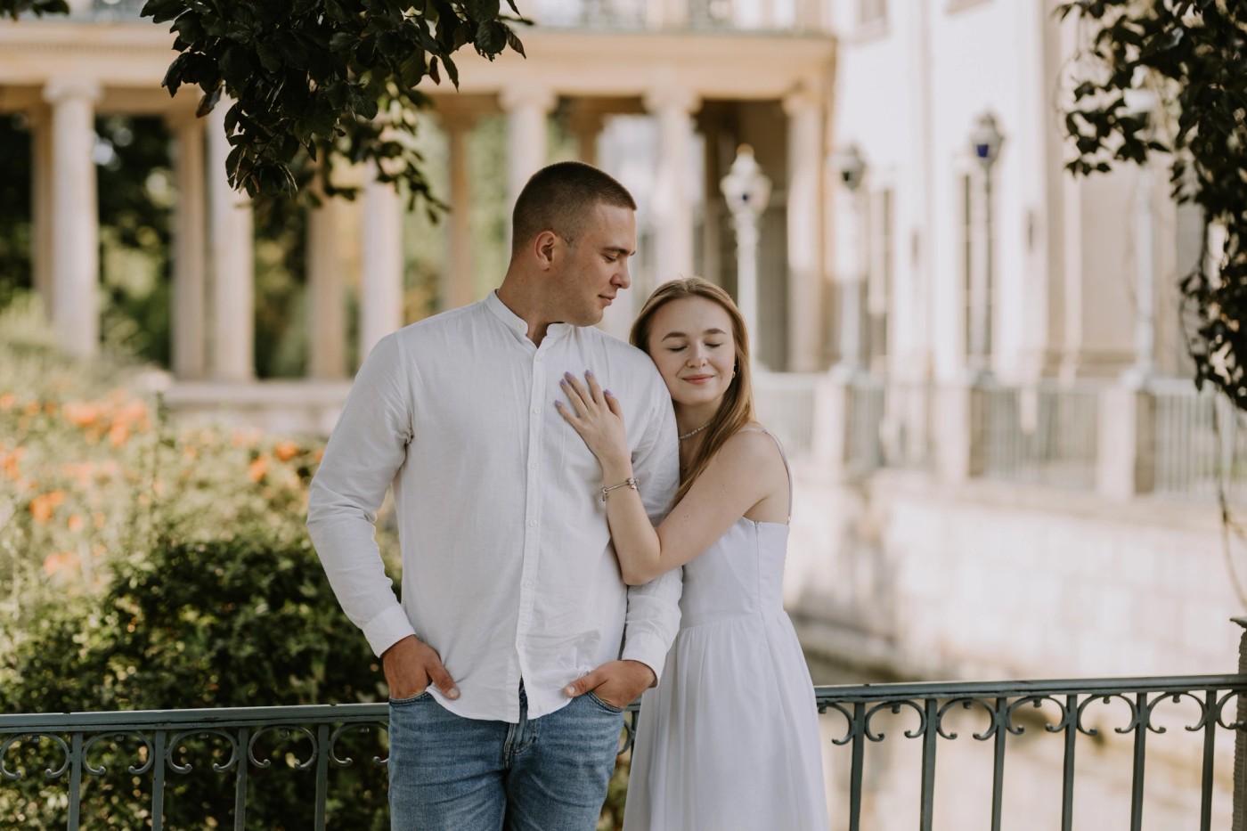 Sesja narzeczeńska Małgorzata & Maciej — Łazienki Królewskie , zdjęcie 12