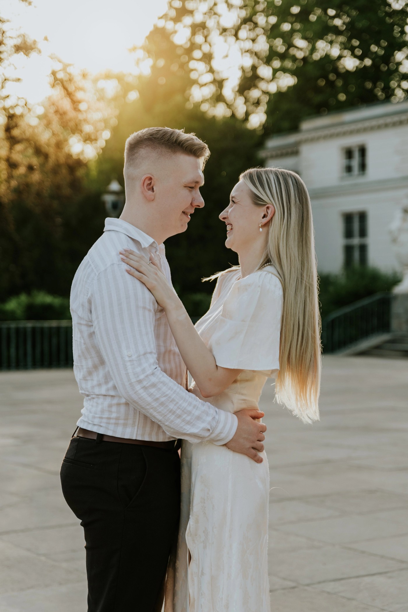 Sesja narzeczeńska Julia & Kacper — Łazienki Królewskie, zdjęcie 37