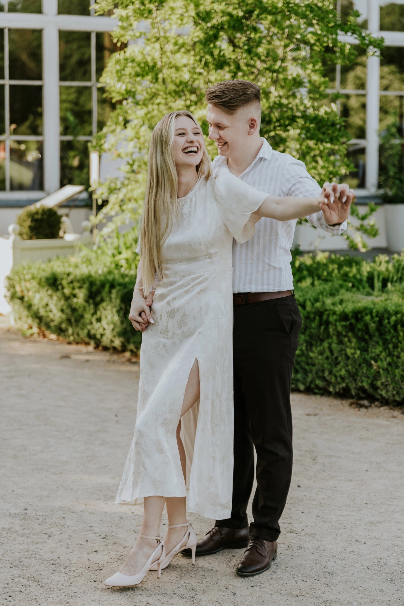 Sesja narzeczeńska Julia & Kacper — Łazienki Królewskie, zdjęcie 6