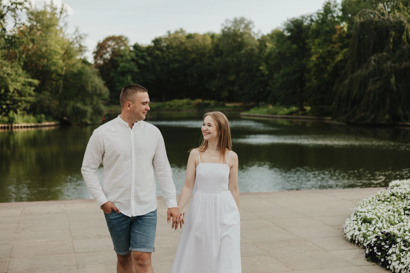 Sesja narzeczeńska Małgorzata & Maciej — Łazienki Królewskie , zdjęcie 10